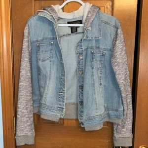 Sweatshirt Jean jacket